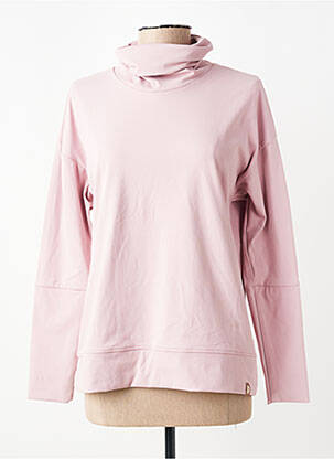 Sweat-shirt stretch manches longues rose CMP femme