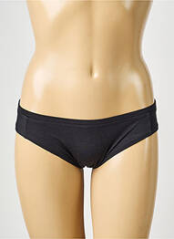 Tanga stretch noir SUPER.NATURAL femme