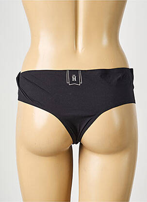 Tanga stretch noir HASTKO femme