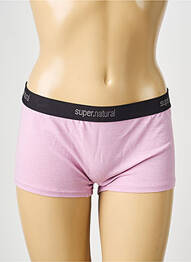 Shorty stretch rose SUPER.NATURAL femme