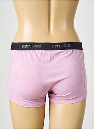Shorty stretch rose SUPER.NATURAL femme