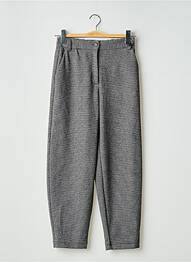 Pantalon droit stretch taille normale gris PLEASE femme