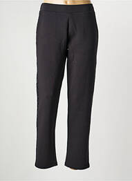 Pantalon droit stretch taille normale noir SUN VALLEY femme