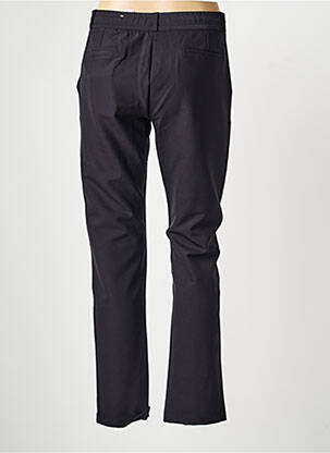 Pantalon droit stretch taille normale noir HBT femme