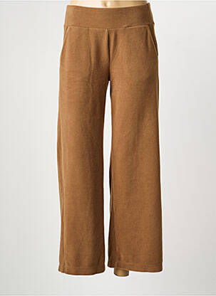 Pantalon large poches taille normale marron CMP femme