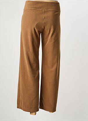 Pantalon large poches taille normale marron CMP femme