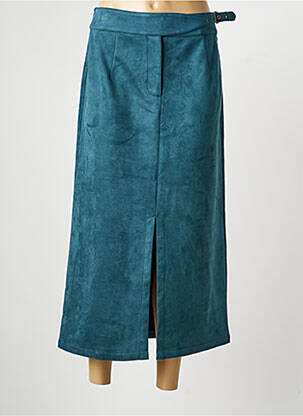 Jupe longue coupe droite vert SURKANA femme