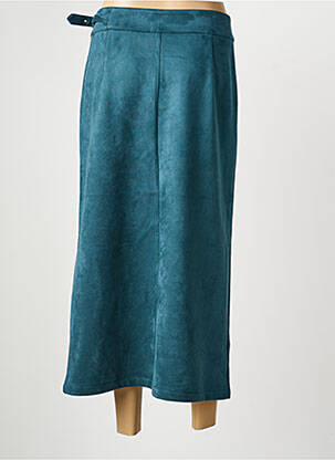 Jupe longue coupe droite vert SURKANA femme