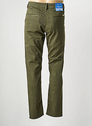 Pantalon chino stretch taille normale vert PULL IN homme