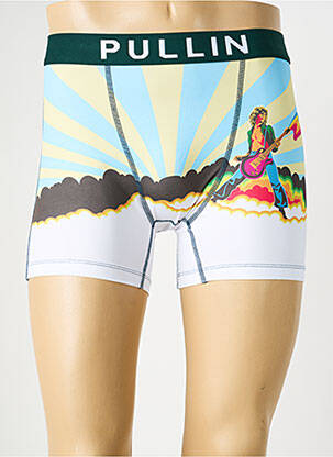 Boxer imprimé fantaisie bleu PULL IN homme