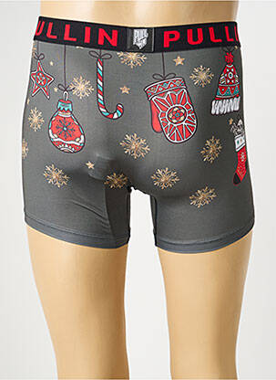 Boxer imprimé fantaisie vert PULL IN homme
