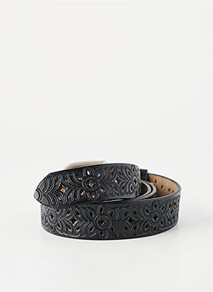 Ceinture coutures renforcées noir JULIE GUERLANDE femme