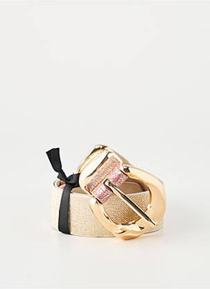 Ceinture coutures renforcées or JULIE GUERLANDE femme