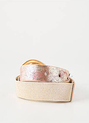 Ceinture coutures renforcées or JULIE GUERLANDE femme