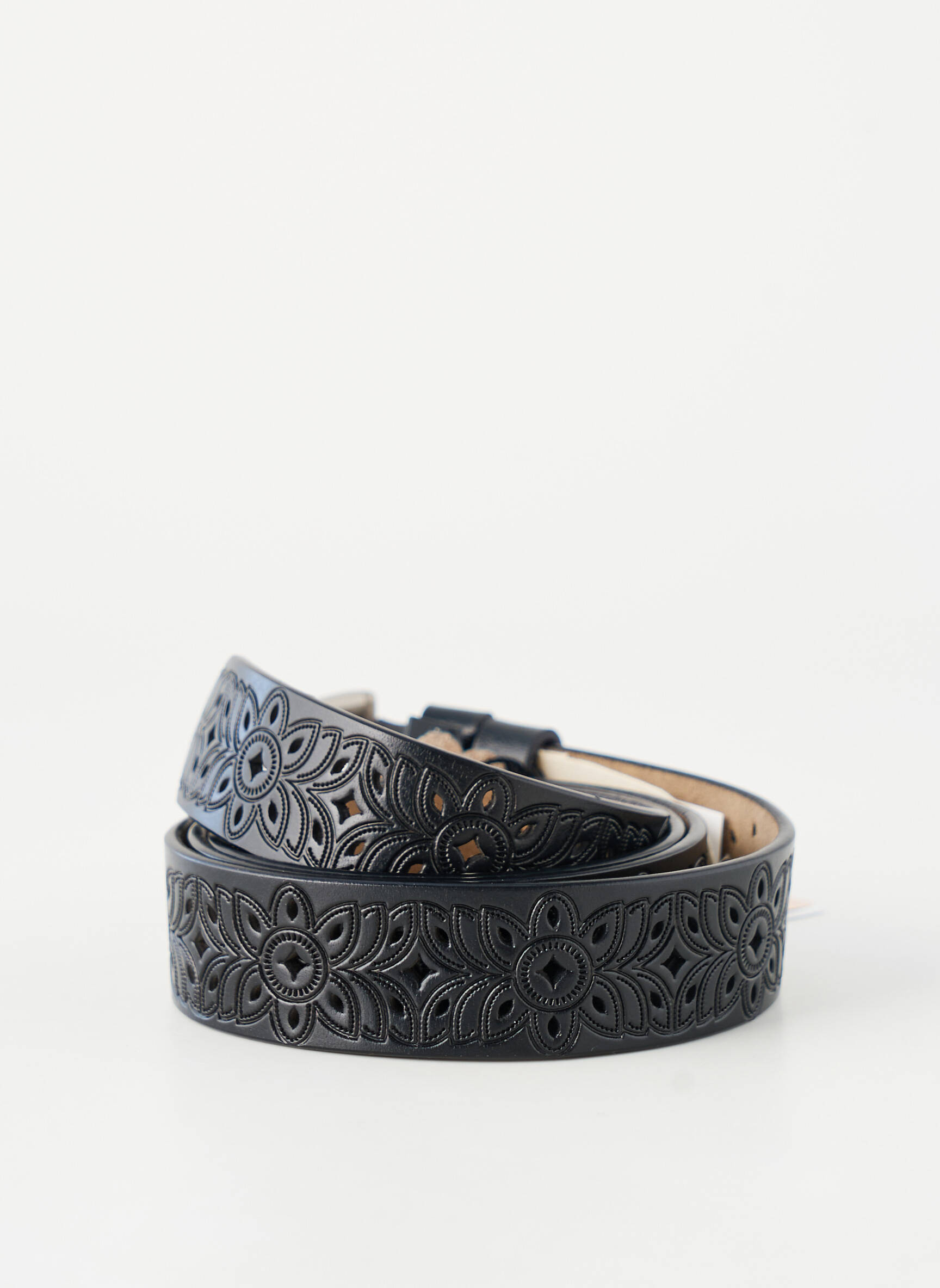 Ceinture coutures renforcées noir JULIE GUERLANDE femme