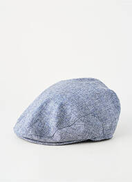 Chapeau forme béret bleu CAMBRIDGE homme