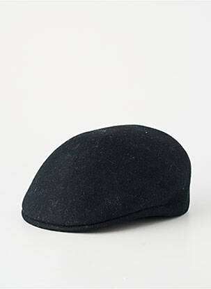Chapeau forme béret noir CAMBRIDGE homme