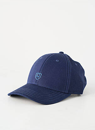 Casquette visière souple bleu CAMBRIDGE homme