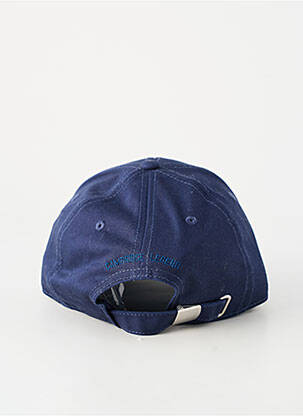 Casquette visière souple bleu CAMBRIDGE homme