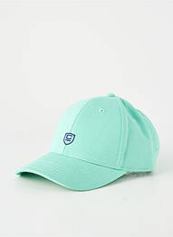 Casquette visière souple vert CAMBRIDGE homme