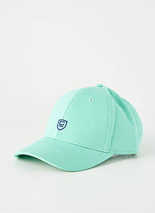 Casquette visière souple vert CAMBRIDGE homme