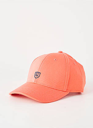 Casquette visière souple rose CAMBRIDGE homme