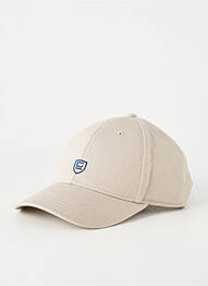 Casquette visière souple beige CAMBRIDGE homme