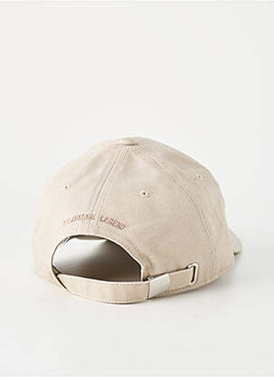 Casquette visière souple beige CAMBRIDGE homme
