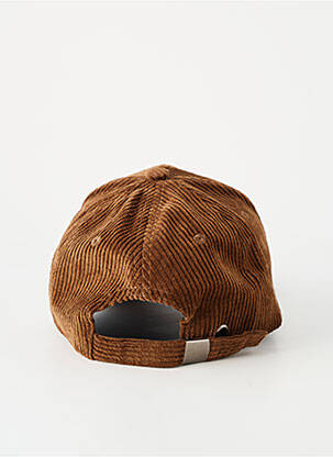 Casquette visière souple marron CAMBRIDGE homme