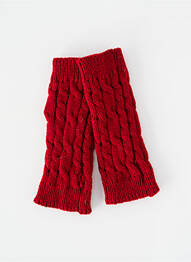 Mitaines stretch rouge C'EST BEAU LA VIE femme