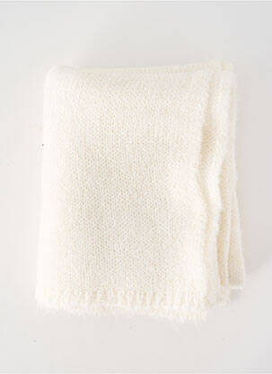 Echarpe stretch blanc GRACE & MILA femme