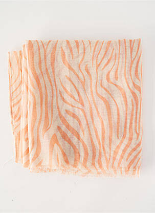 Foulard imprimé animal rose B.YOUNG femme
