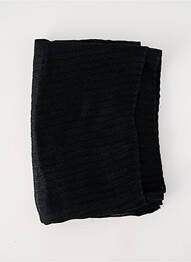 Foulard coutures renforcées noir LE TEMPS DES CERISES femme