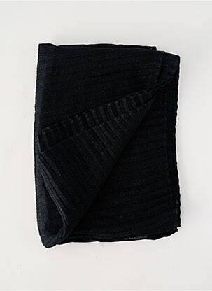 Foulard coutures renforcées noir LE TEMPS DES CERISES femme
