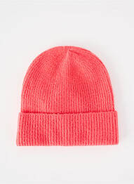 Bonnet stretch rose ICHI femme