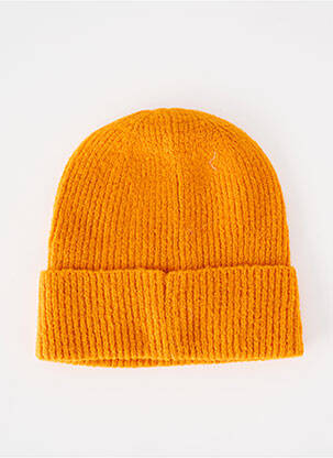 Bonnet stretch orange ICHI femme