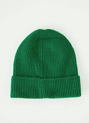 Bonnet stretch vert ICHI femme