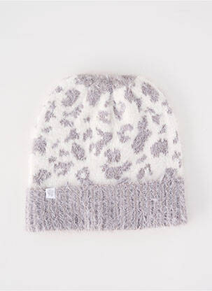 Bonnet stretch gris MOLLY BRACKEN femme