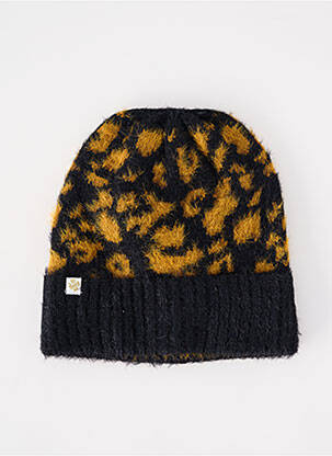 Bonnet stretch noir MOLLY BRACKEN femme