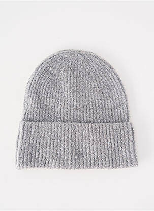 Bonnet stretch gris LE TEMPS DES CERISES femme