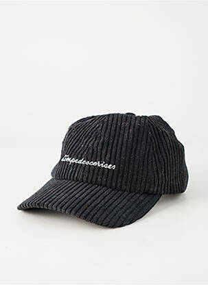 Casquette broderie noir LE TEMPS DES CERISES femme