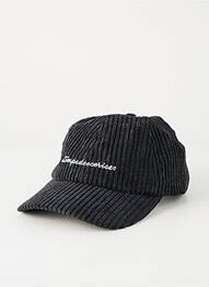 Casquette visière souple noir LE TEMPS DES CERISES femme