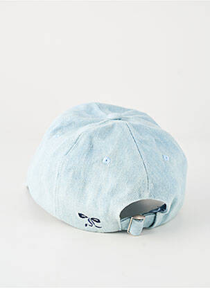 Casquette visière souple bleu ICHI femme