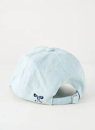 Casquette visière souple bleu ICHI femme
