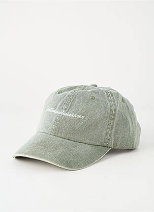 Casquette broderie vert LE TEMPS DES CERISES femme