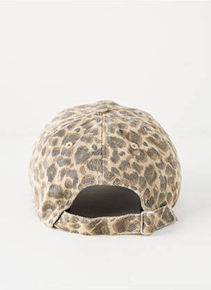 Casquette visière souple beige PIECES femme