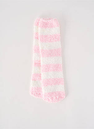 Chaussettes coutures renforcées rose PIECES femme