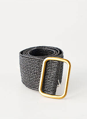Ceinture coutures renforcées noir GRACE & MILA femme