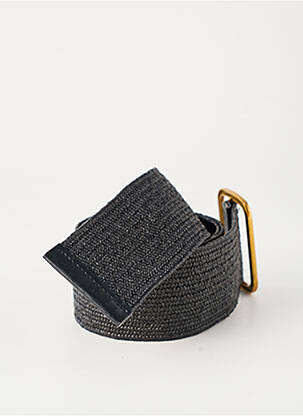 Ceinture coutures renforcées noir GRACE & MILA femme
