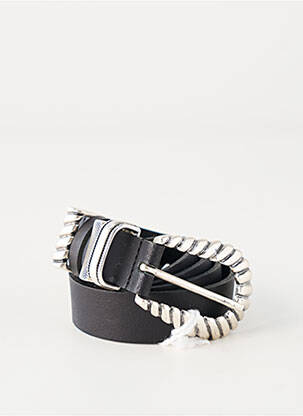 Ceinture coutures renforcées noir LPB femme